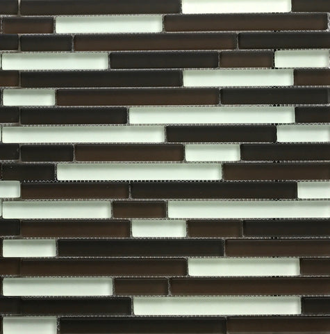 Decorative - Glass Mosaic Mocha (rectangular)