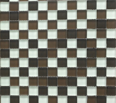 Glass Mosaic Mocha (square)