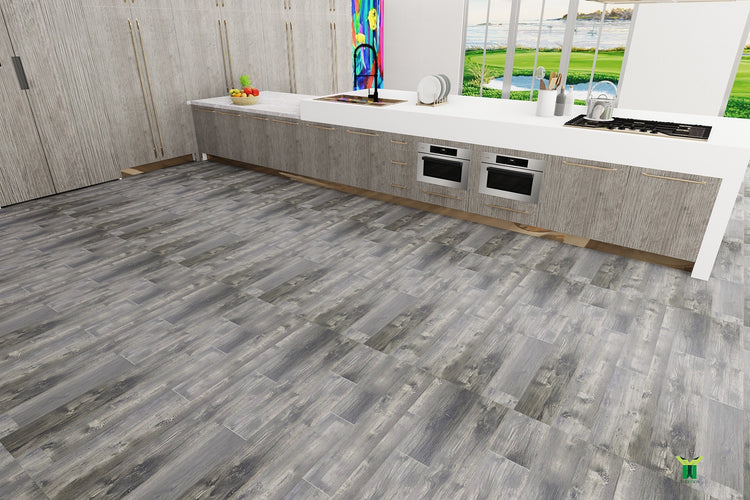 Smokey Gray SPC XL Vinyl Plank
